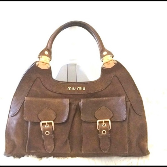 Miu Miu Prada EUC leather satchel - Picture 3 of 8